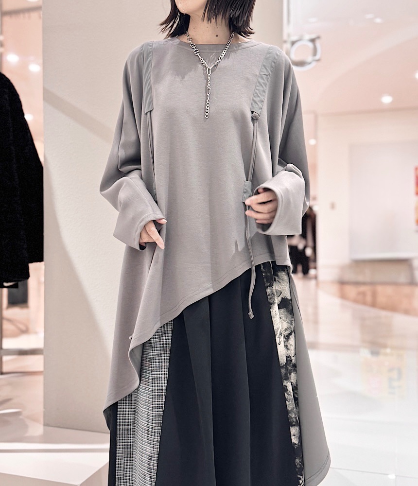 ロングテールチュニックワンピース