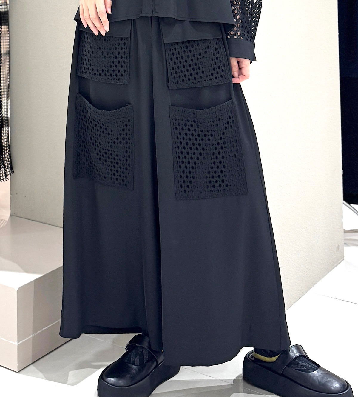 【予約商品】ポケットメッシュ切替パンツ