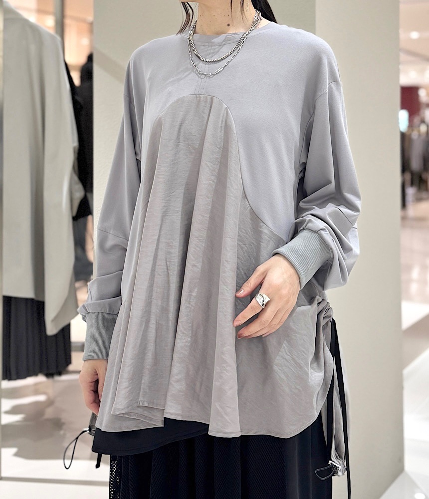 裾スピンドルドッキングカットソー