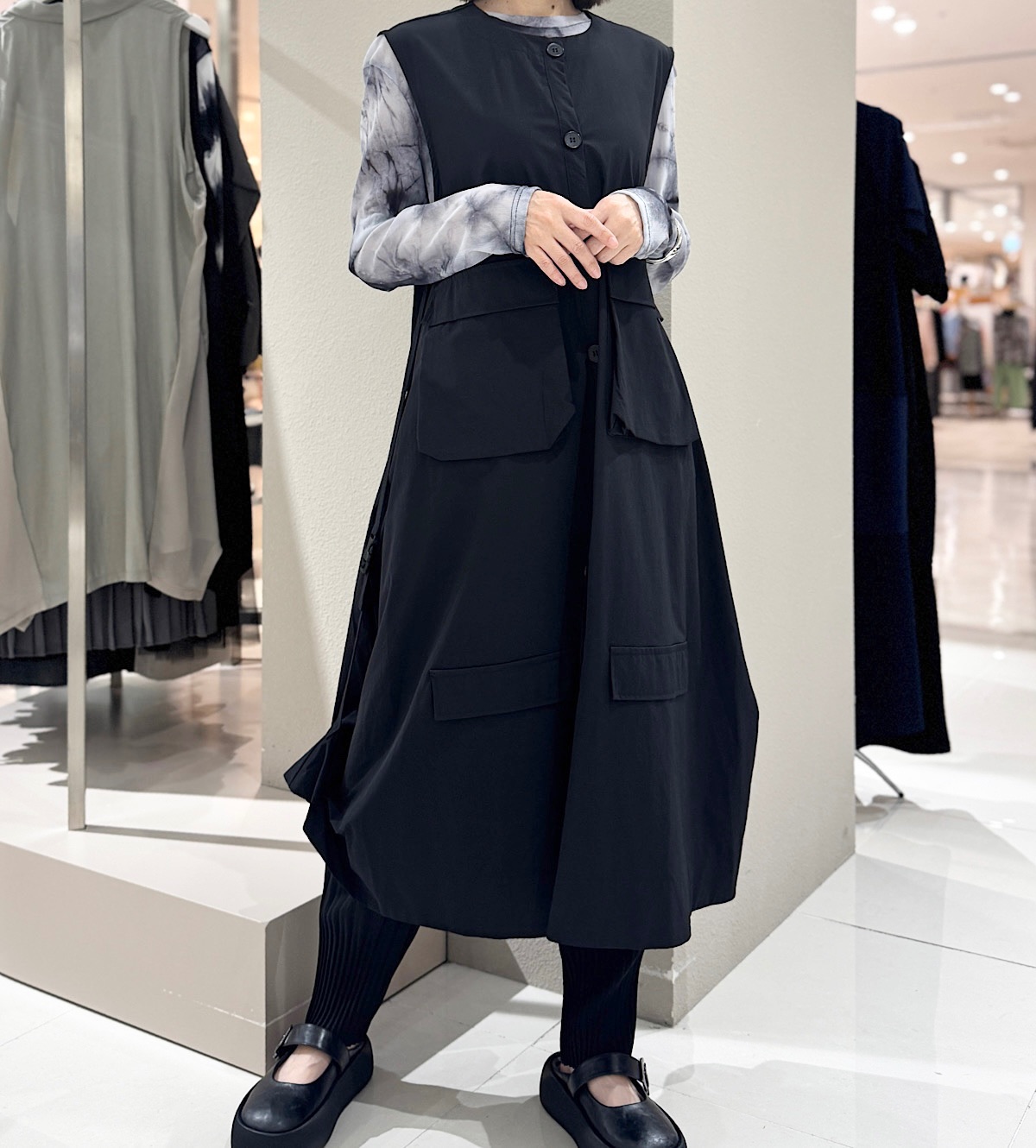 ノースリーブワンピース