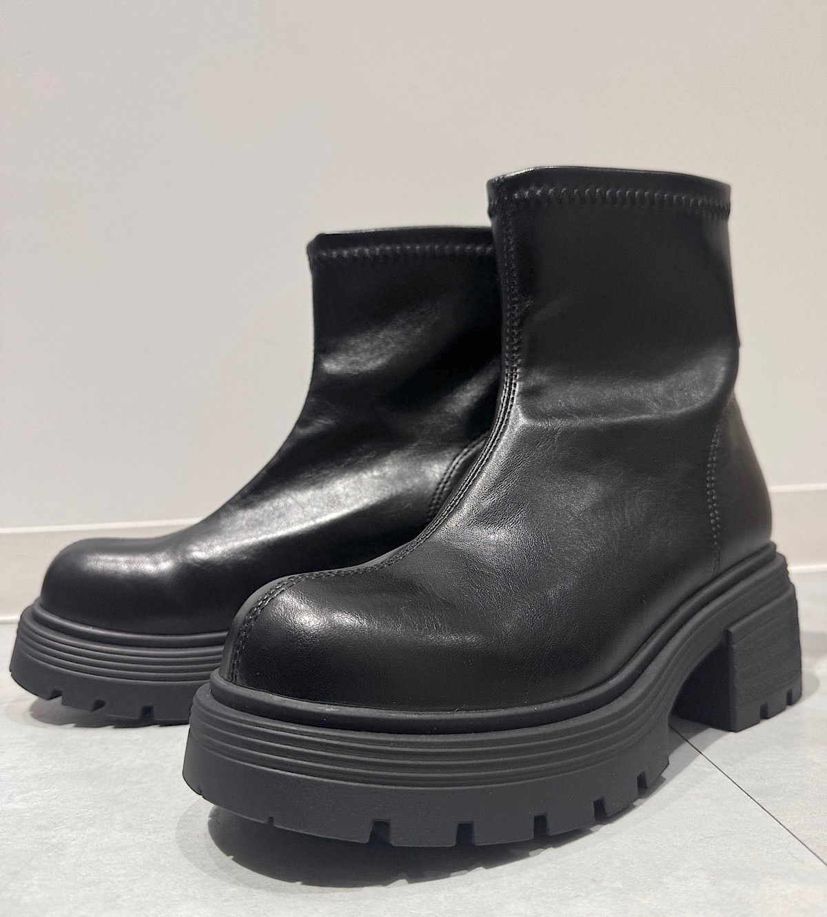 【予約商品】厚底ブーツ