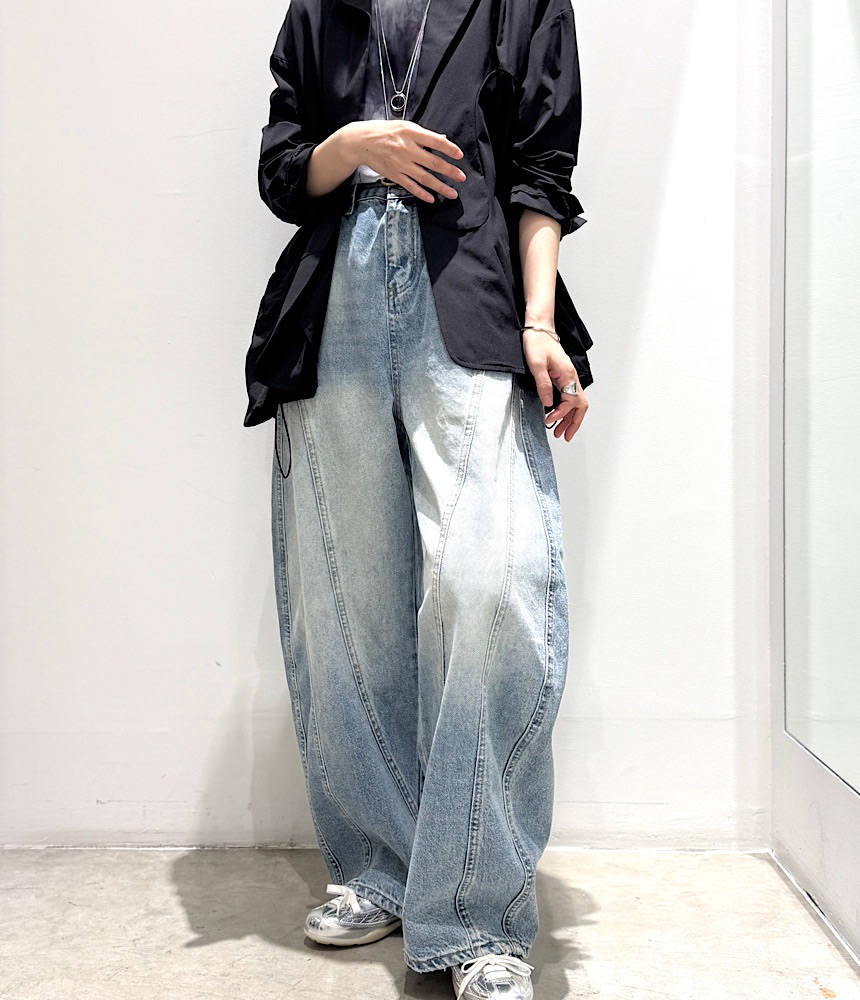 カーブデニム【C】